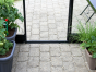 Fundering Qube 610, zwart gecoat