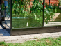 Fundering Qube 812, zwart gecoat