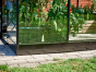 Fundering Qube 816, zwart gecoat
