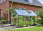 Qube 610 zwart - 198x321 cm (bxl) 135/219 cm (h)