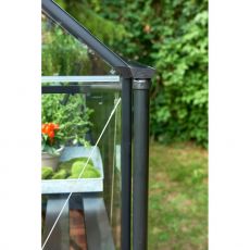 Regenpijpen Qube Lean-To zwart (set a 2)