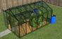 Victoria full option zwart / groen - 300x450 cm (bxl) 180/250 cm (h) 