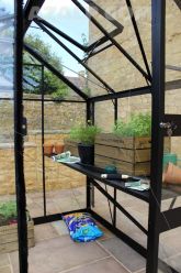 Tafel Blockley 148 & Bourton 1410, Geïntegreerd, Zwart