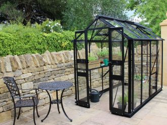 Birdlip 48 zwart - 148x256 cm (bxl) 160/213 cm (h)