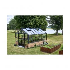 Premium 130 antraciet grijs (op muur) - 296x439 cm (bxl) 175/267 cm (h) 