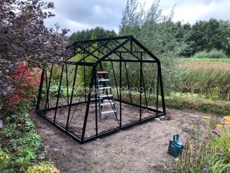 ACD Tuinkas S104H Blackline - Retro (Zwart) - 306x298 cm (bxl) 172/237 (h)