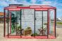 ACD Muurkas Miccolo (M04) - Aluminium - 2,44 m² - 298 x 82 x 219 (lxdxh)