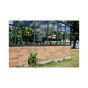 Premium 130 antraciet grijs (op muur) - 296x439 cm (bxl) 175/267 cm (h) 