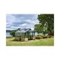Premium 130 antraciet grijs (op muur) - 296x439 cm (bxl) 175/267 cm (h) 