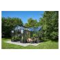 Orangery 21,5 antracietgrijs - 583 x439 (lengtexdiepte) 175/267 cm (h)