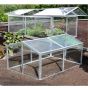 Vier-ruits Kweekbak Glas JUMBO air 80x120cm 